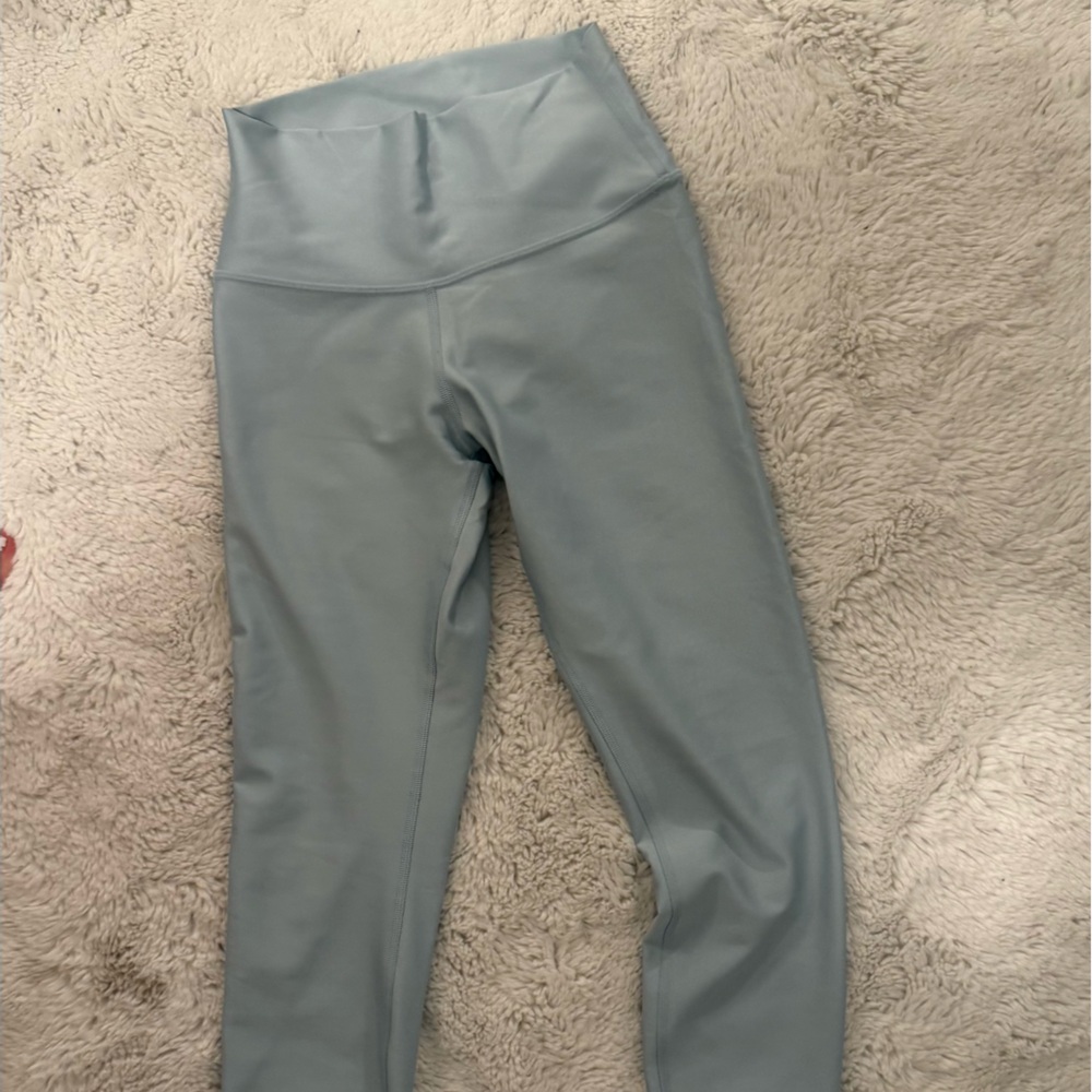 Alo yoga light blue leggings size small